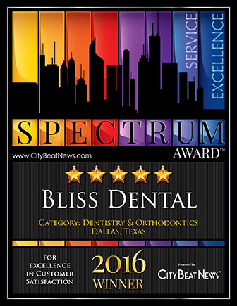 Spectrum Award 2016 Bliss Dental